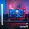 BRILONER RGBIC LED stojanová lampa, dálkový ovladač, Gaming Deko, stmívatelné, 143 cm, časovač 1203015