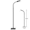 BRILONER LED CCT stojací svítidlo s dotykovým vypínačem 128 cm 6,6W 600lm černá BRILO 1297015