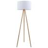 BRILONER Textilní stojací svítidlo pr. 45,5 cm 1x E27 60W bílé BRILO 1379016