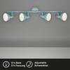 BRILONER Bodové svítidlo 79 cm 4x E14 40W bílé BRILO 2049-040