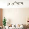 BRILONER Bodové svítidlo 79 cm 4x E14 40W satén-bílé BRILO 2049-042
