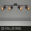 BRILONER Bodové svítidlo 79 cm 4x E14 40W černá BRILO 2049-045