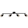 BRILONER Bodové svítidlo Spot, 70,5 cm, 4x GU10 max. 9W, černá 2145045
