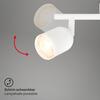 BRILONER Bodové svítidlo Spot, 70,5 cm, 4x GU10, max. 9W, bílé 2145046