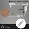 BRILONER Digitální RGB LED pásek s hudebním senzorem 500 cm 0,12W bílé BRILO 2313-150