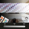 BRILONER Digitální RGB LED pásek s hudebním senzorem 500 cm 0,12W bílé BRILO 2313-150
