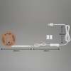 BRILONER LED pásek, 500 cm, USB, 4W, 500lm, bílé BRILO 2316150