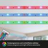 BRILONER LED Strip 20m, dálkový ovladač, RGB barevné módy, bílé 2323360