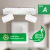 BRILONER Isil A LED stropní bodové svítidlo, třída A, 2-ramenné, 50.000h, nastavitelné, bílé 2840026