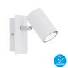 BRILONER Bodové svítidlo 12,3 cm 1xGU10 40W bílé BRILO 2857-016