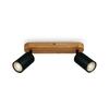 BRILONER Bodové svítidlo 27 cm 2xGU10 max. 9W černá BRILO 2922-025