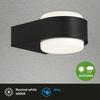 BRILONER LED venkovní svítidlo 14,4 cm 6,5W 650lm černá BRILO 3035-015