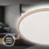 BRILONER Lana stropní svítidlo pr.28 cm - 15W, 1500lm, LED, přímé a nepřímé osvětlení, neutrální bílá, béžová 3046011