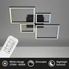 BRILONER LED CCT rám 75 cm 38W 4000lm černá BRILO 3093-015