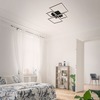 BRILONER LED CCT rám 75 cm 38W 4000lm černá BRILO 3093-015