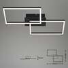 BRILONER LED CCT rám 50 cm 2x15W 3300lm černá BRILO 3149015