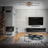 BRILONER LED CCT rám 104 cm 51W 5500lm černá BRILO 3156014