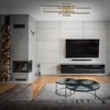 BRILONER CCT LED nástěnné a stropní svítidlo, 110 cm, 51 W, 5500 lm, zlatá-hnědá BRILO 3156-017