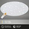 BRILONER LED stropní svítidlo hvězdné nebe, CCT, noční světlo, dálkový ovladač, stmívatelné BRILO 3318-016