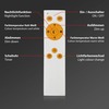 BRILONER LED stropní svítidlo hvězdné nebe, CCT, noční světlo, dálkový ovladač, stmívatelné BRILO 3318-016