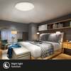 BRILONER LED stropní svítidlo hvězdné nebe, CCT, noční světlo, dálkový ovladač, stmívatelné BRILO 3328016