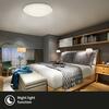 BRILONER LED stropní svítidlo hvězdné nebe, CCT, noční světlo, dálkový ovladač, stmívatelné, bílé BRILO 3367-216