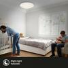 BRILONER LED stropní svítidlo hvězdné nebe, CCT, noční světlo, dálkový ovladač, stmívatelné, bílé BRILO 3367-216