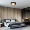 BRILONER LED stropní svítidlo hvězdné nebe, pr. 32 cm, 12 W, černá-zlatá BRILO 3482-015