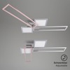 BRILONER CCT LED stropní svítidlo, 120 cm,50 W, hliník-chrom BRILO 3531-018