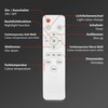 BRILONER CCT LED přisazené svítidlo pr. 38 cm, 22 W, 2900 lm, stříbrná BRILO 3704-014
