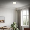 BRILONER CCT LED přisazené svítidlo pr. 38 cm, 22 W, 2900 lm, stříbrná BRILO 3704-014