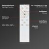 BRILONER RGBW LED přisazené svítidlo pr. 38 cm, 22 W, 2900 lm, černá BRILO 3709-015