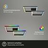 BRILONER RGB CCT LED stropní svítidlo, 64 cm, 40 W, 3600 lm, černá BRILO 3753-015