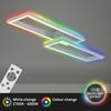 BRILONER RGB CCT LED stropní svítidlo, 119,5 cm, 45 W, 4400 lm, hliník BRILO 3754-019