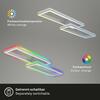 BRILONER RGB CCT LED stropní svítidlo, 119,5 cm, 45 W, 4400 lm, hliník BRILO 3754-019