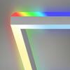 BRILONER RGB CCT LED stropní svítidlo, 119,5 cm, 45 W, 4400 lm, hliník BRILO 3754-019