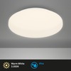 BRILONER LED stropní svítidlo 6 cm 12 W 1250 lm bílé BRILO 3756316