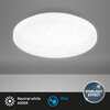 BRILONER LED stropní svítidlo 6,3 cm 24 W 2600lm bílé BRILO 3758416