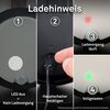 BRILONER nabíjecí LED svítidlo s pohybovým a soumrakovým senzorem, 17 cm, 4W, 700lm, černé 3765015