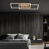 BRILONER LED stropní svítidlo, 56 cm, paměť, 30W, 2850lm, hnědo-zlatá BRILO 3774017