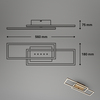 BRILONER LED stropní svítidlo, 56 cm, paměť, 30W, 2850lm, hnědo-zlatá BRILO 3774017