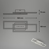 BRILONER LED stropní svítidlo, 56 cm, paměť, 30W, 2850lm, hliník BRILO 3774019