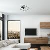 BRILONER LED stropní svítidlo, 26,5 cm, 14W, 400lm, černá 3780015