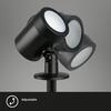 BRILONER LED zahradní bodové svítidlo, zápich, ochrana proti stříkající vodě, nastavitelné 3799035