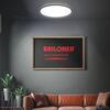 BRILONER Pulup LED stropní svítidlo, plynule stmívatelné, dálkový ovladač, černá 3831015