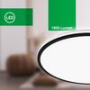 BRILONER Pulap A LED stropní svítidlo, energetická třída A, přímé a nepřímé osvětlení, černá 3836015