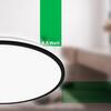 BRILONER Pulap A LED stropní svítidlo, energetická třída A, přímé a nepřímé osvětlení, černá 3836015