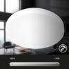 BRILONER Rowno LED stropní svítidlo, stmívatelné, CCT, dálkový ovladač, kruhové 39 cm, bílé 3837016