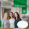 BRILONER Elipso A stropní svítidlo pr.37,5 cm - 12W, 2520lm, LED, energetická třída A, bílé 3867016