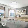 BRILONER Verb stropní svítidlo pr.56 cm - 72W, 8000lm, LED, stmívatelné, dálkový ovladač, CCT, bílé 3874016